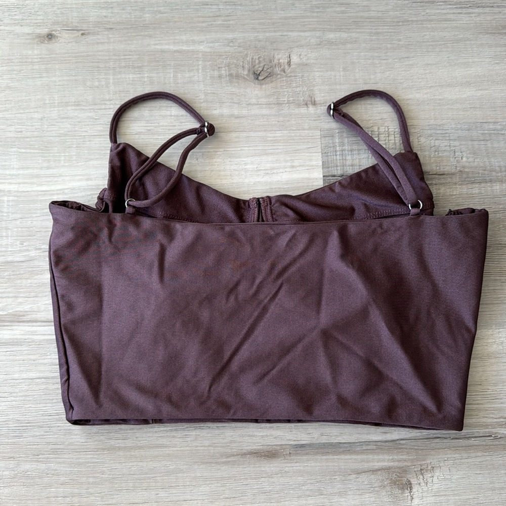ARC SWIM TOP - ESPRESSO Nolla swim - Picture 6 of 6